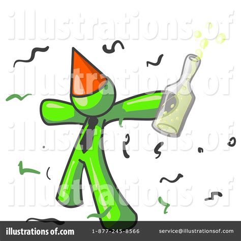 Lime Green Collection Clipart #24336 - Illustration by Leo Blanchette