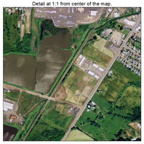 Aerial Photography Map of Sutherlin, OR Oregon