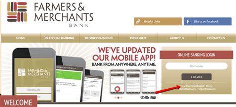 Farmers & Merchants Bank Online Banking Login - CC Bank