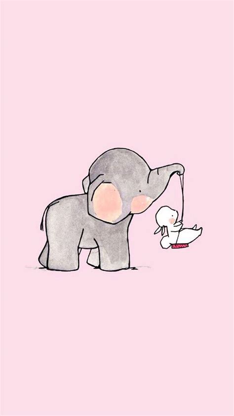 Baby Elephant Cartoon Wallpapers - Top Free Baby Elephant Cartoon ...