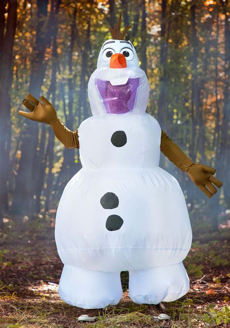 Adult Frozen Olaf Inflatable Costume