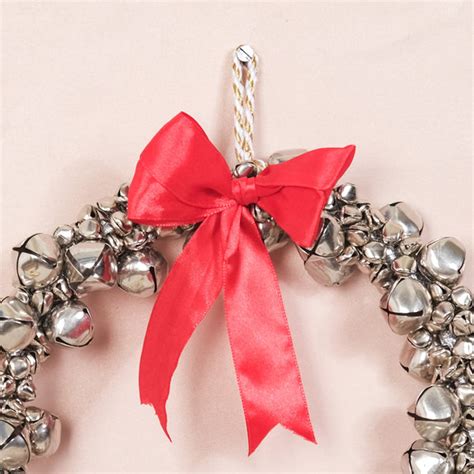 Decorative Silver Bells Wreath Online - Premium Wall Decoration | Nestasia