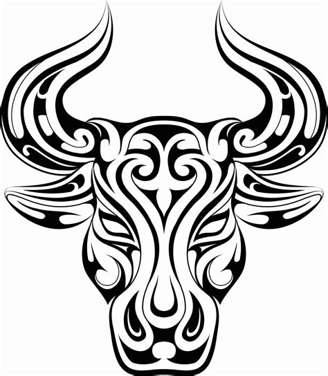 Dopetattoo 6 sheets Temporary Tattoos - Taurus Zodiac Symbol for Men ...