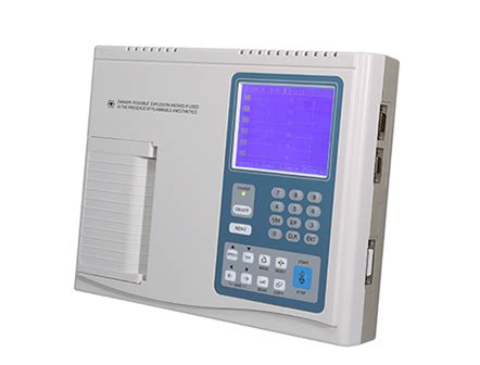 Handheld 6 Channel Electrocardiogram Machine Factory China