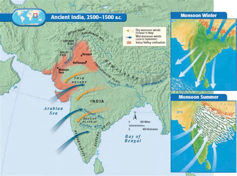 Ganges And Indus River Map