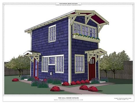 2 Story Tiny House Plans