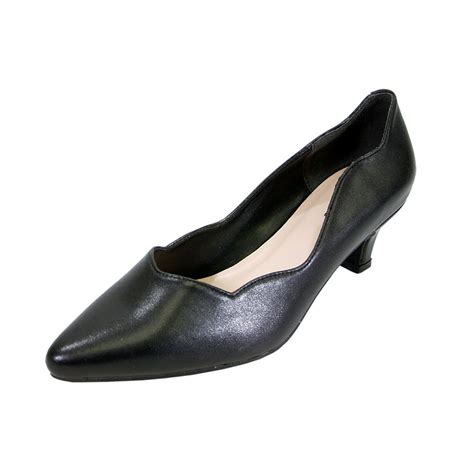 Peerage - PEERAGE Makenzie Women Extra Wide Width Dress Shoes BLACK 8 ...