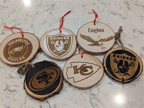 Custom Wood Engraved Ornaments - Etsy