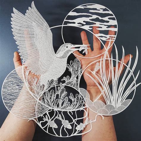 Cut Out Series Captures Intricate Details Possible With Paper Cutting Art