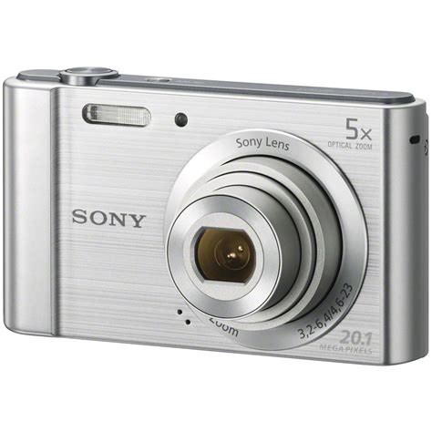 Sony Cyber-shot DSC-W800 Digital Camera (Silver) DSC-W800 B&H