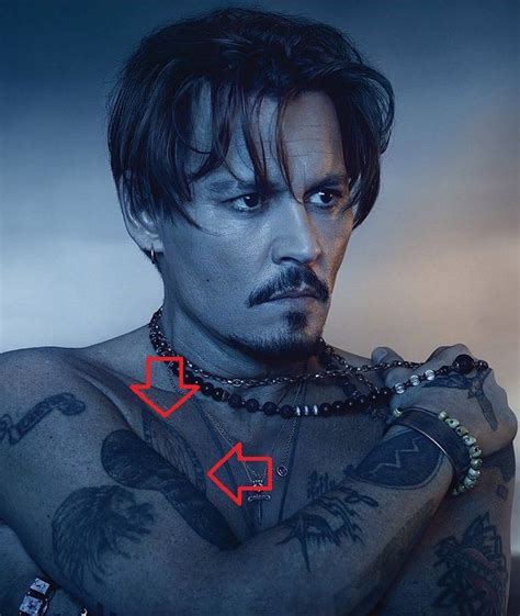 Johnny Depp’s 37 Tattoos & Their Meanings – Body Art Guru