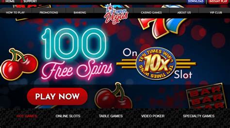 This is Vegas Casino 100 Free Spins - No Deposit Required