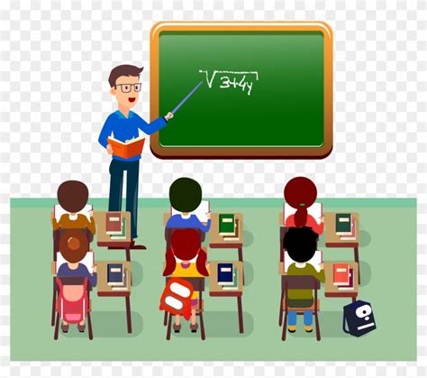 Image Classroom Students Clipart