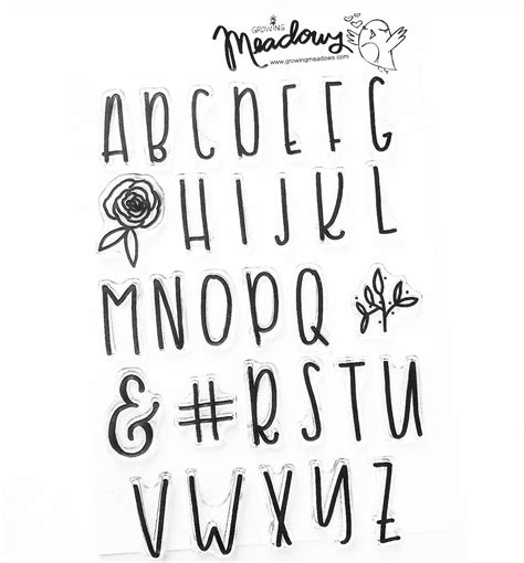 Hand Lettering Print Fonts