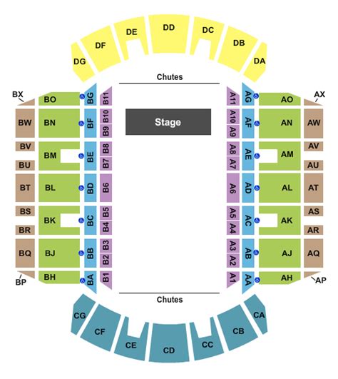 Disney On Ice Tickets | Seating Chart | Mississippi Coliseum | Rodeo