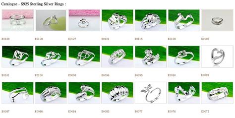 S925 Sterling Silver Rings - one jewelry 925 Sterling Silver Wholesale