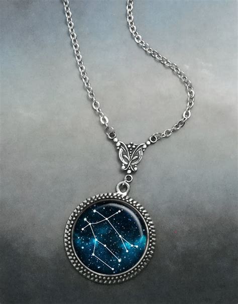 Gemini Constellation Necklace Gemini Necklace Celestial - Etsy