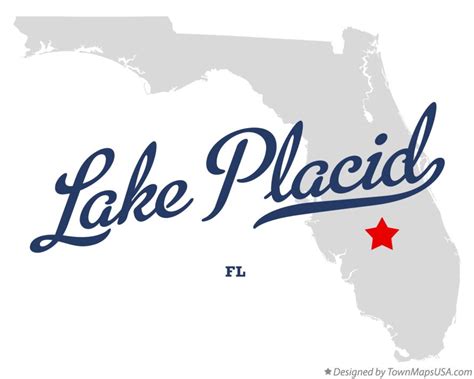 Map of Lake Placid, FL, Florida