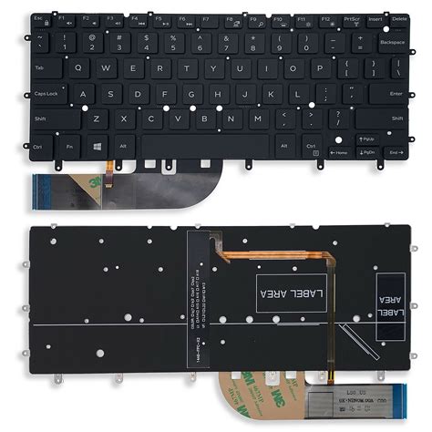 For Dell XPS 13 9343 13 9350 9360 Laptop Keyboard US Backlit DKDXH NSK ...