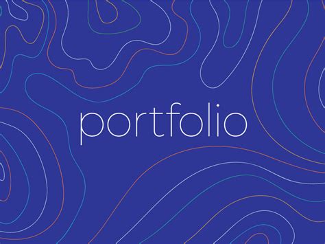 My animated portfolio by ETdesign.co on Dribbble