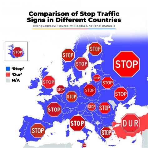 Comparing Stop Signs in Different Countries : r/Turkey