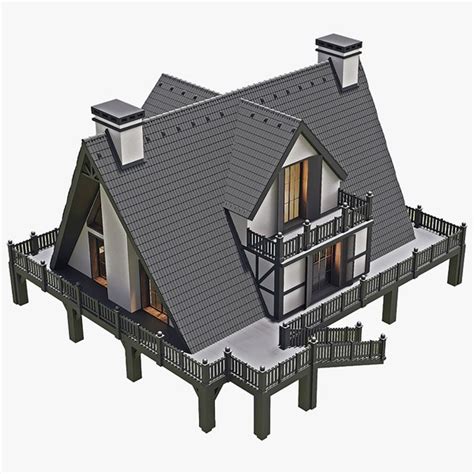 Country House 3D model - TurboSquid 2045056