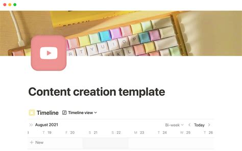 Notion Template Content Creator