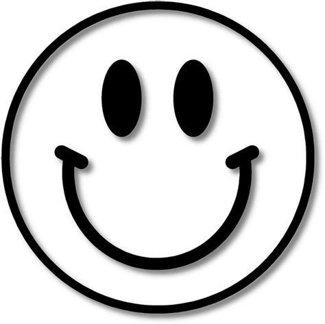 Smiley Face Black And White - ClipArt Best