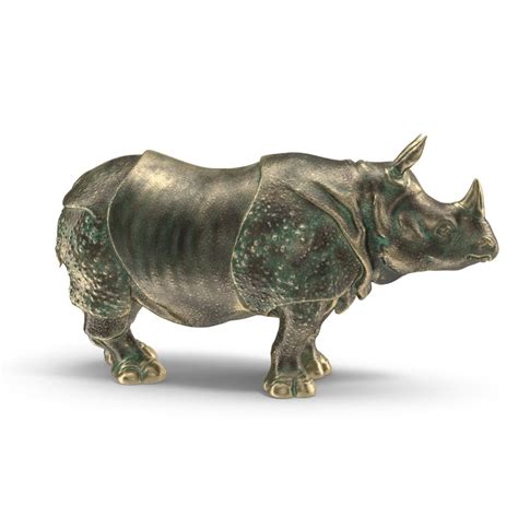 rhino statue 3d max