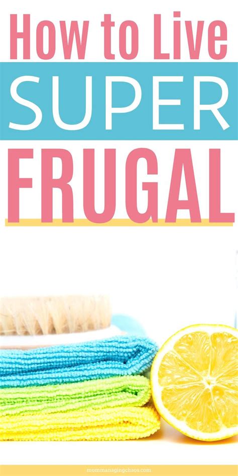 How to Live Super Frugally | Frugal Habits You Need to Start Living on ...