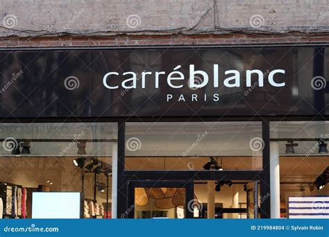 Carre Blanc Paris Logo Text and Sign Brand of Store House Linen More ...