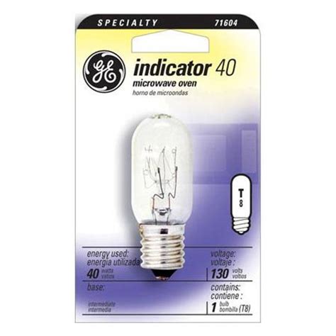 GE 40-Watt T8 Microwave Oven Indicator Light Bulb - 84081 | Blain's ...