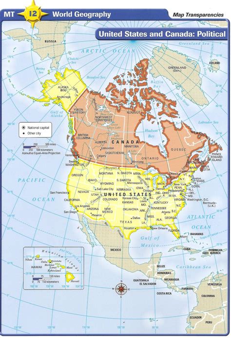 Download Physical Map Usa And Canada Free Vector - Www