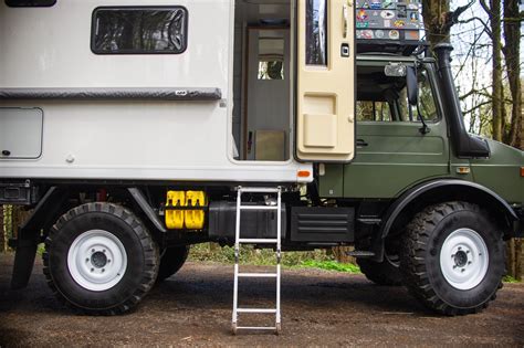 This Unimog U1300L Camper Conversion Allows for Memorable Expedition ...