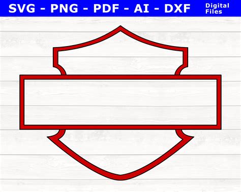 Harley Davidson Logo Dxf