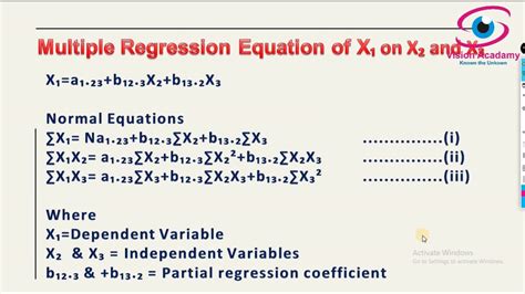 Calculate multiple linear regression equation manually - ssmens