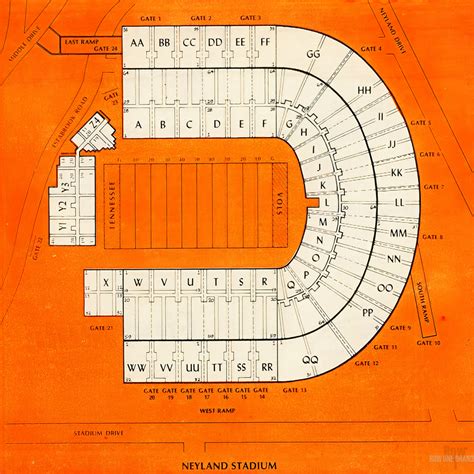 University Of Tennessee Football Stadium Seating Chart - Infoupdate.org