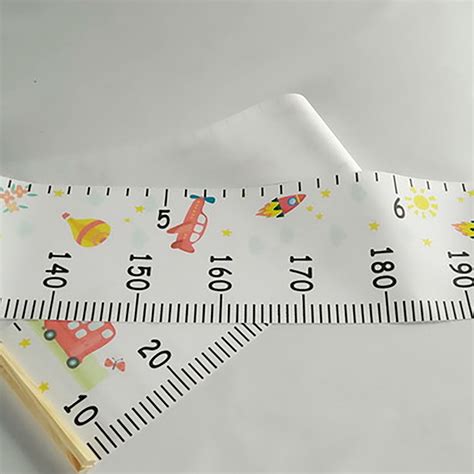 Kids Height Chart, Kids Meter Wall Ruler Wall Decor for Record Height ...