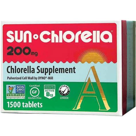 Sun Chlorella Sun Chlorella 200 mg 1500 Tabs - Swanson Health Products