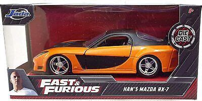 Jada Fast & Furious Han's Mazda RX-7 Diecast Model Toy | Mini World ...