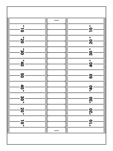 American Football Field Diagram 30769594 Vector Art at Vecteezy