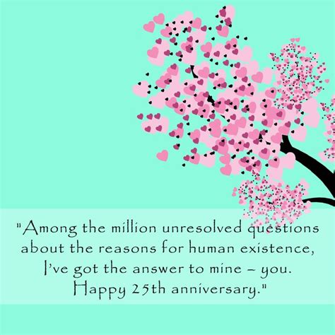 25th Anniversary Quotes and Wishes: 90+ Heartfelt Messages to Celebrate ...