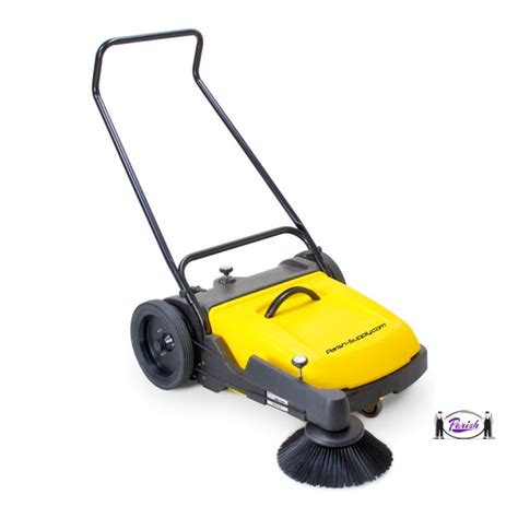 Manual Push Sweeper, Indoor and Outdoor Sweeper - Parish Supply