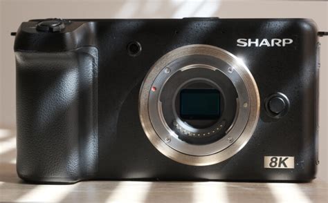 sharp 8K camera