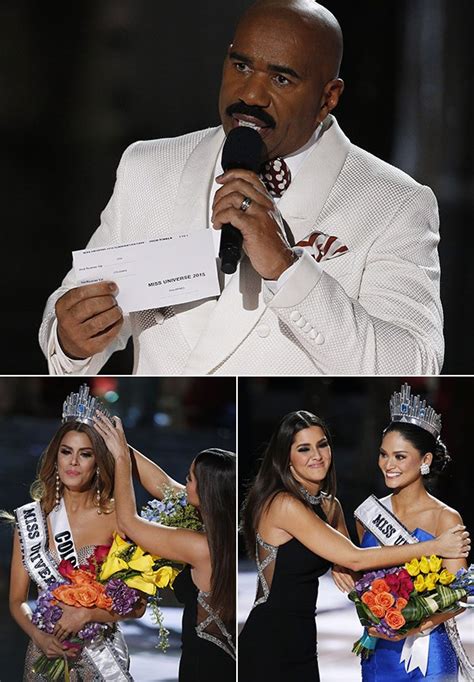 [PICS] Steve Harvey’s 2015 Miss Universe Mistake: Full Timeline Of The ...