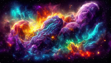 Outer Space Nebula Backgrounds