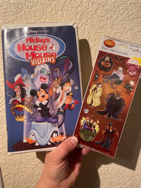 Mickey's House of Mouse Villains 2002 VHS and Disney - Etsy Australia