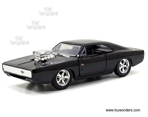 Jada Toys Fast & Furious - Dom's Dodge Charger With Engine Blower Hard ...