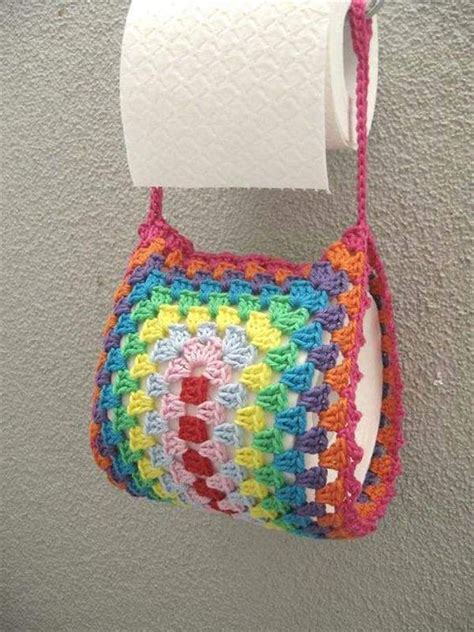 Crochet Toilet Paper Holder: Tutorial And Ideas