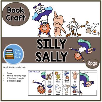 SILLY SALLY BOOK CRAFT by Fun With Books | Teachers Pay Teachers